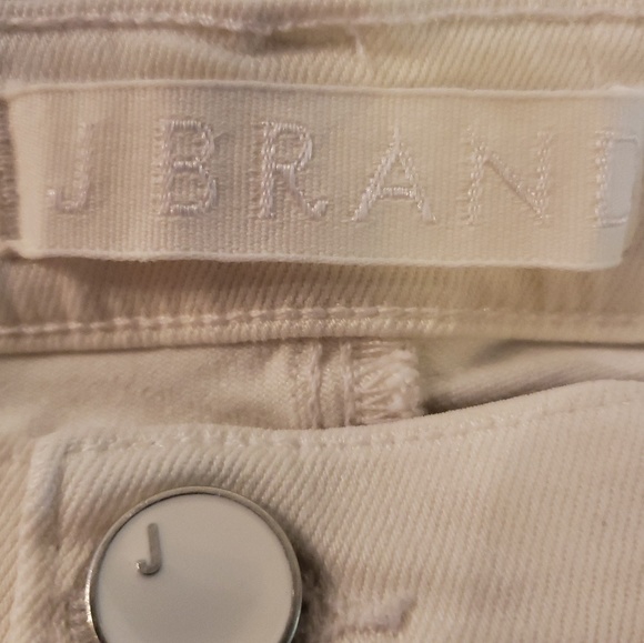 NWOT J Brand 7/8 white (snow) pencil leg jeans - Picture 2 of 4